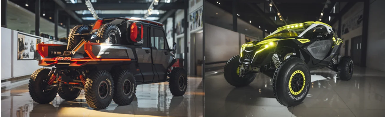 Can-Am Defender Prerunner и Maverick R XRay: два концепта, которые меняют представление о внедорожной технике
